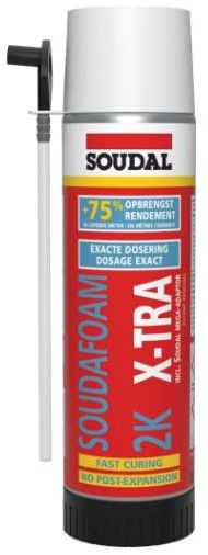 Soudal Soudafoam 2k X Tra 400ml Champagne