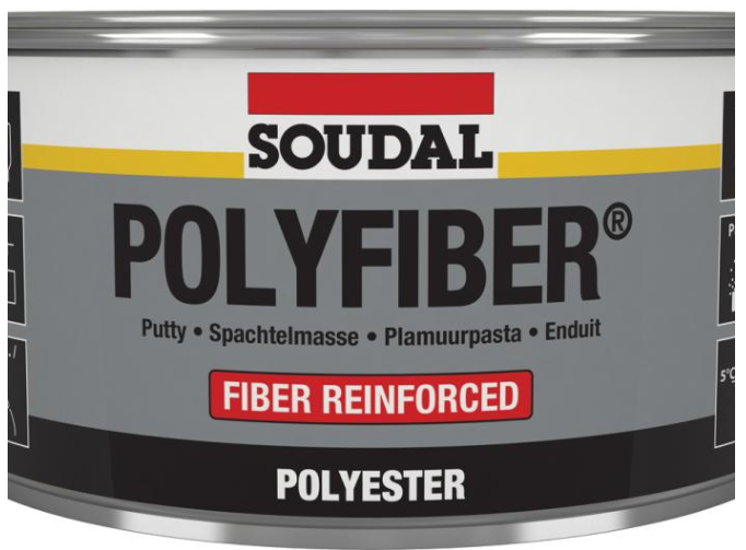 Soudal Polyfiber Gray 1,5kg