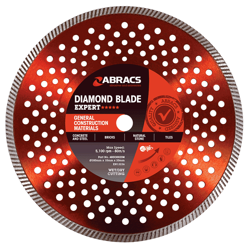 Abracs Diamond Saw Blade GCM - Expert 125 x 10 x 22mm