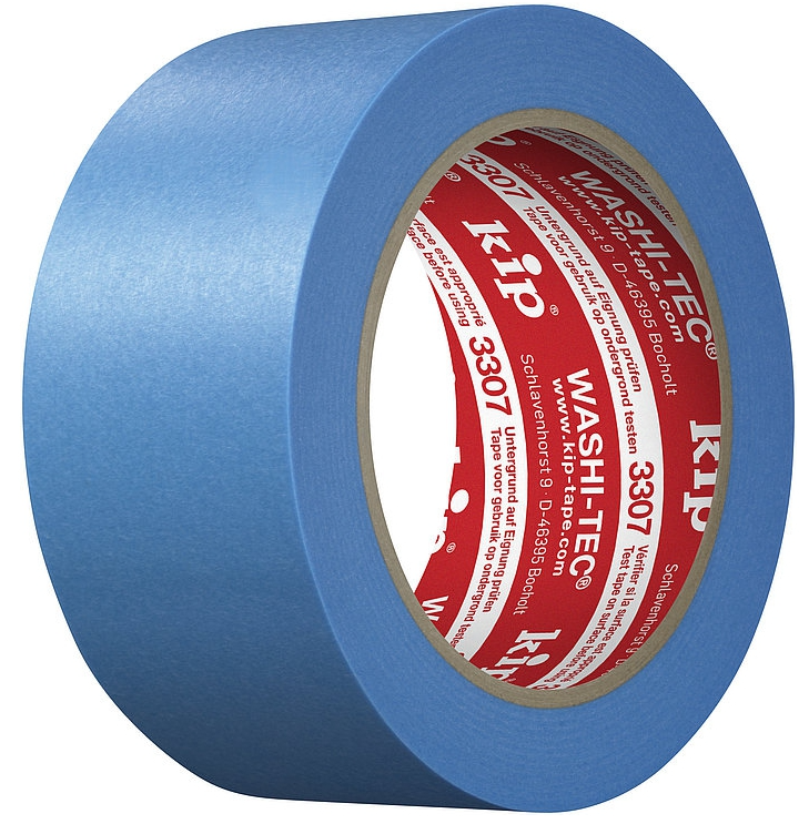 Kip 3307 FineLine tape Washi-Tec 48mm x 50m (Buiten - Blauw)
