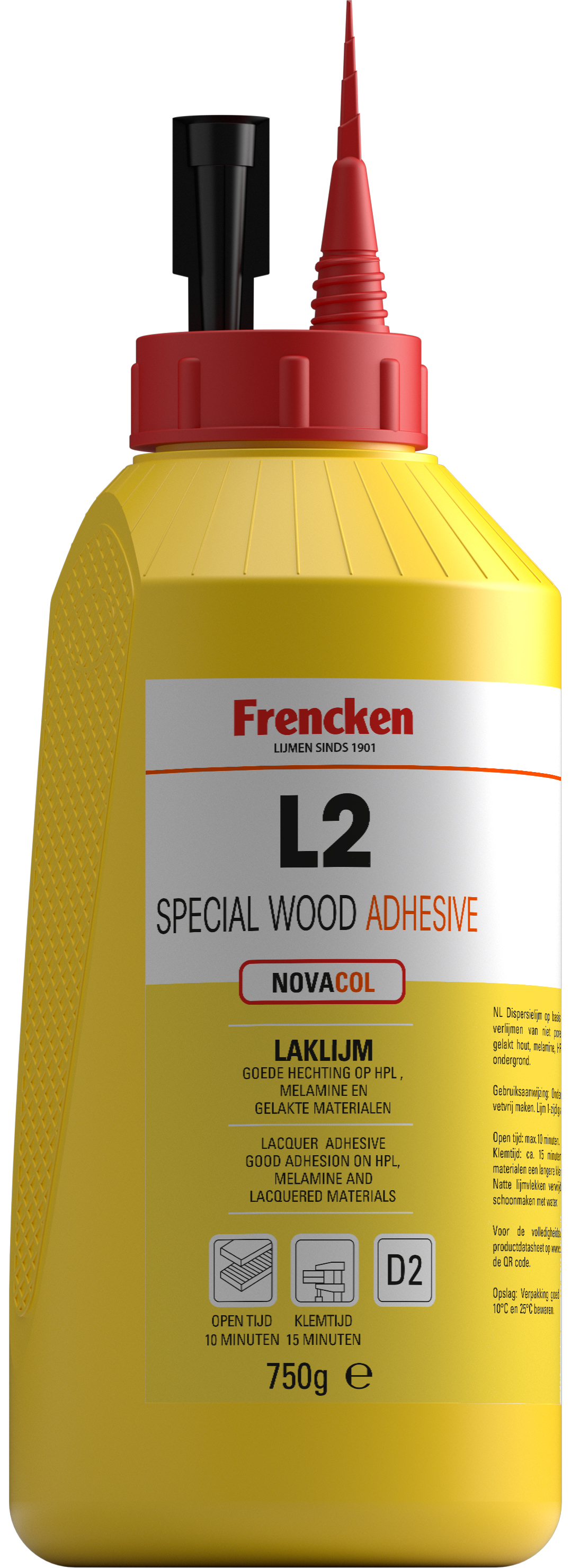 Frencken Laklijm L2 Special Woodadhesive 750 g
