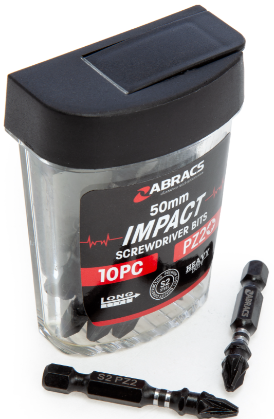 Abracs Impact Schroefbit 50mm - PZ-2 (10 stuks)