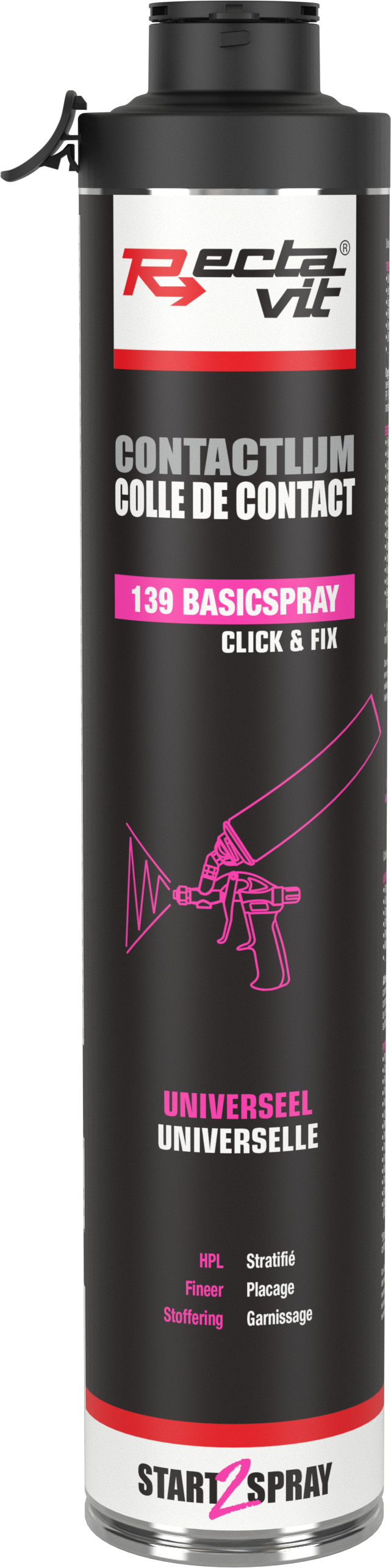 Rectavit 139 Basicspray Click & Fix 750ml