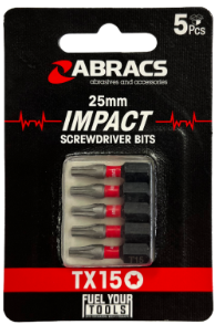 Abracs Impact Schroefbit 25mm - TX40 (5 stuks)