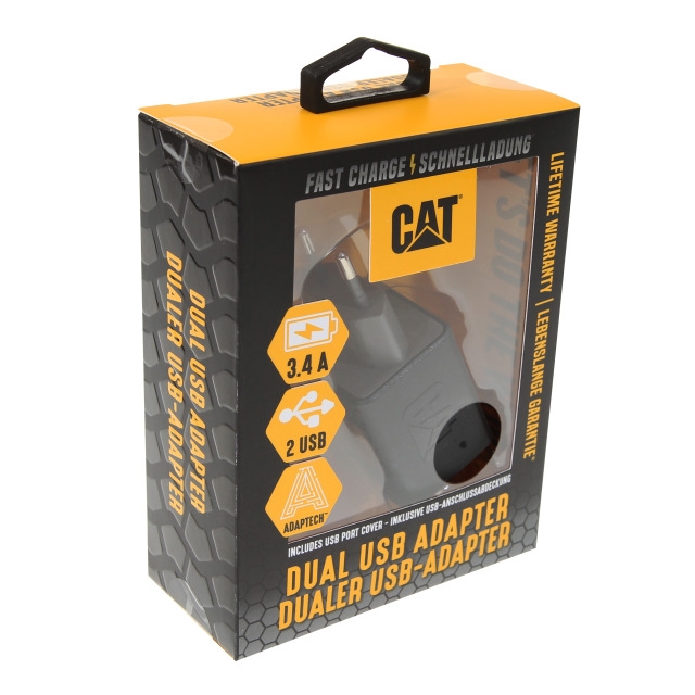 CAT USB thuislader dual 230 volt