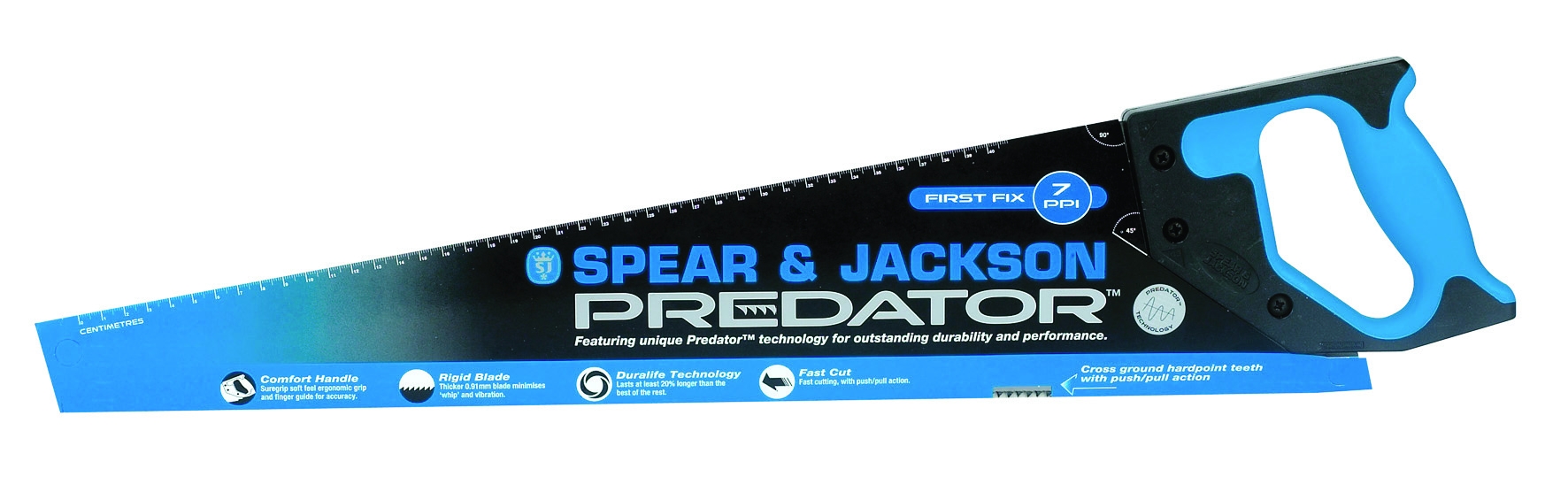 gebruik hypothese Kanon Spear & Jackson - handzaag predator - hout grof - 7 ppi