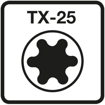 Unischroef 5.0X50/30 Verzinkt TX-25 Platkop (200x) Dynaplus