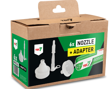 Tec7 Nozzle + adapter voor worsten (6 stuks)