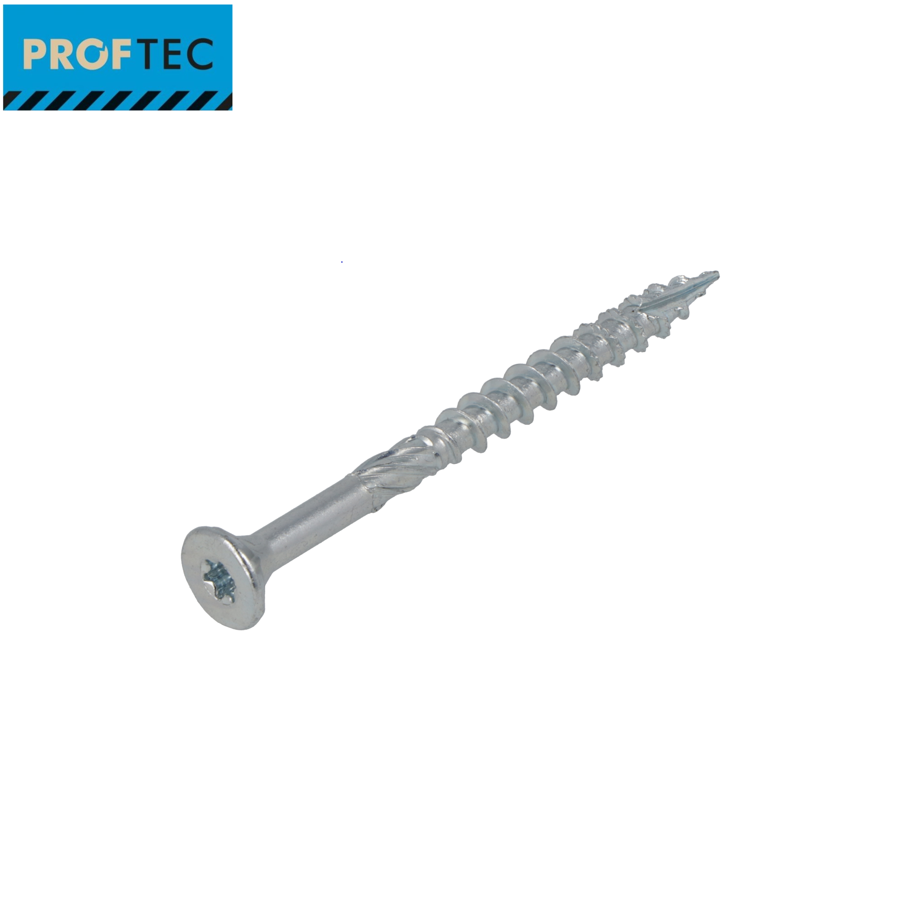 Spaanplaatschroef 4.5x40/24 Verz. PK+snijp TX20 Proftec(200)