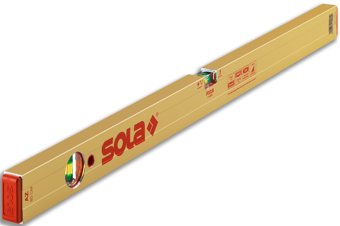 Sola Blokwaterpas AZ 40 Goud - 40 cm