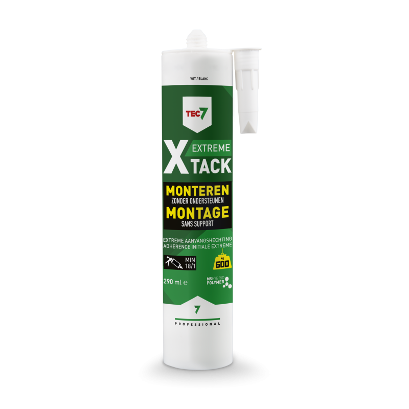 Tec7 X-Tack Mounting Adhesive 290ml Grey